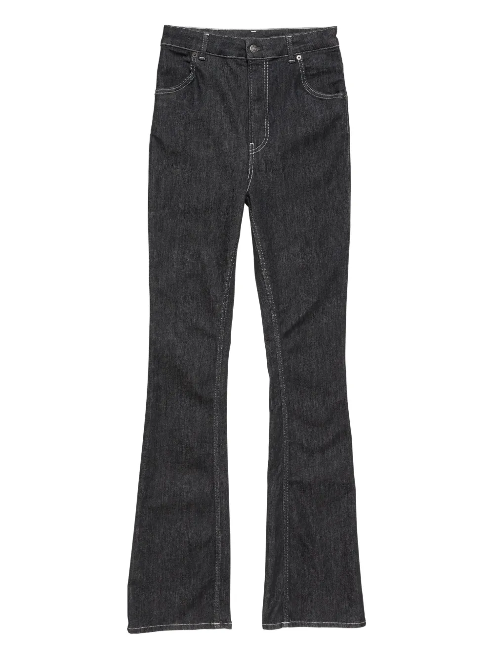 

Расклешенные брюки с бантом Acne Studios, черный