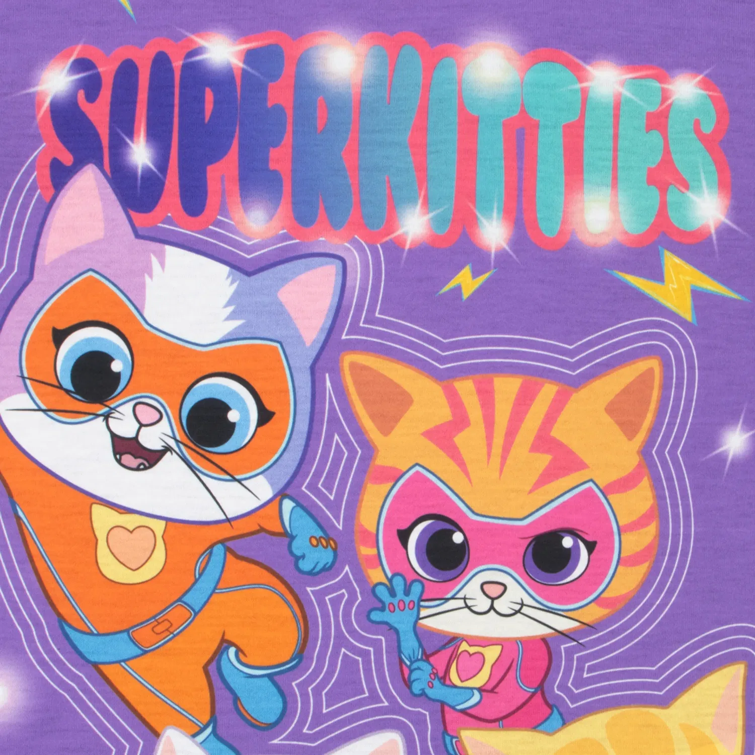 Пижама SuperKitties Disney, фиолетовый — фото 3