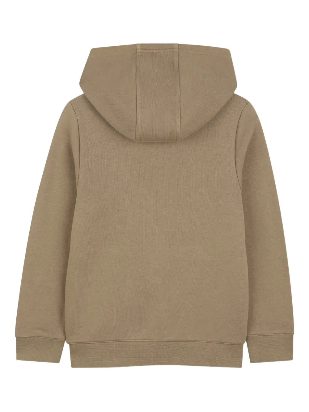 Худи на молнии Boss Kidswear, коричневый — фото 2