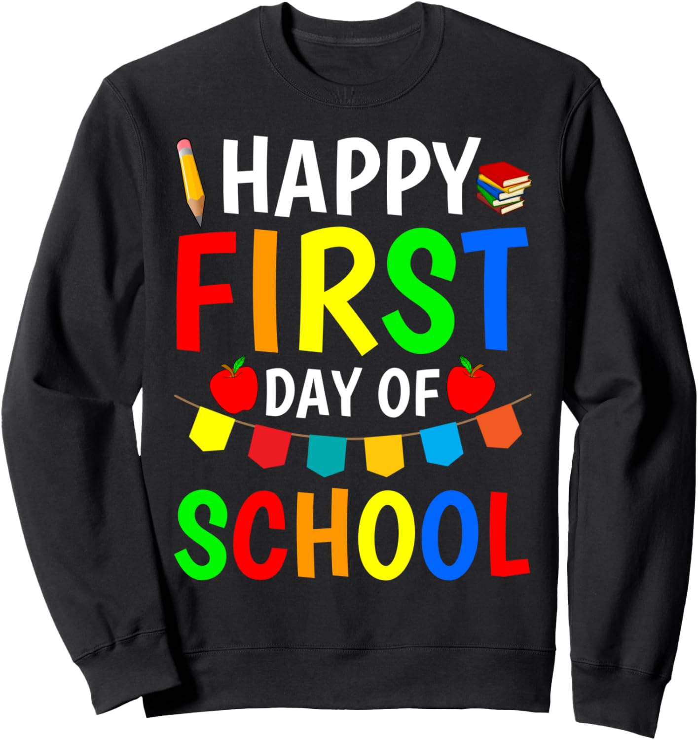 

Толстовка для учителя First Day Of School 2023 Teachers Kids Boys Girls, черный