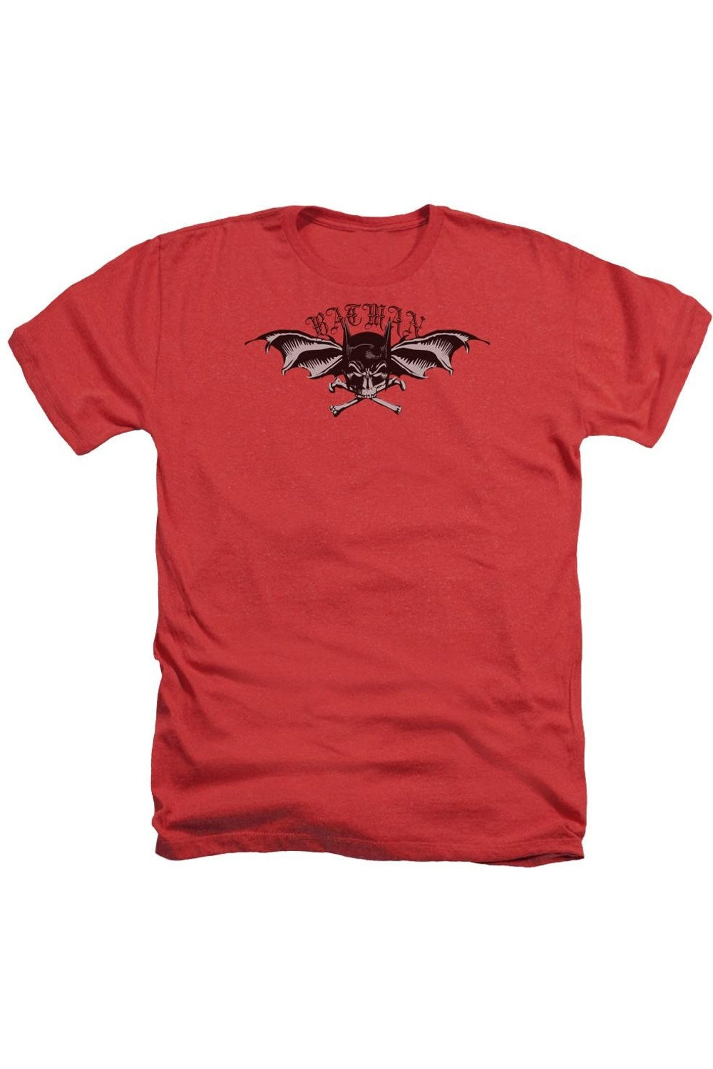 

Футболка / футболка Batman Wings Of Wrath для взрослых Heather Gildan, красный
