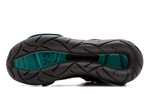 Кроссовки adidas Y-3 Qasa High 'Charcoal Black', черный — фото 4