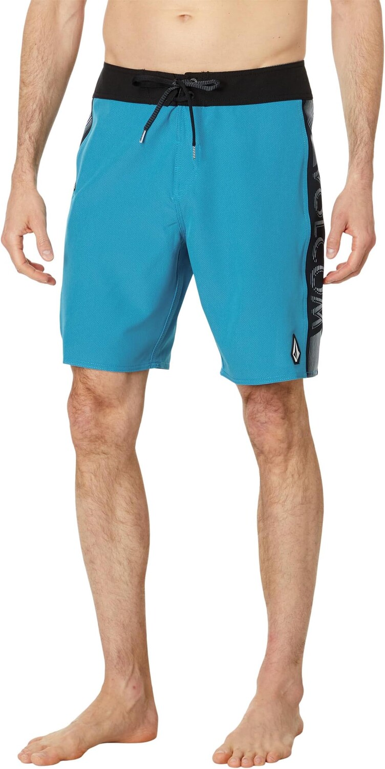 

Шорты для плавания Volcom Whop Mod 19" Boardshorts, цвет Tidal Blue