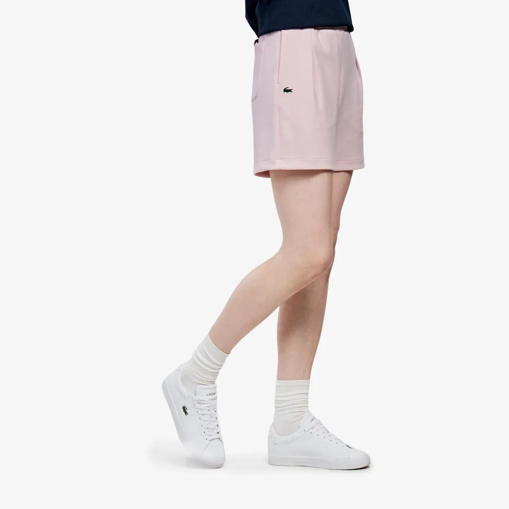 Шорты Lacoste из джерси, розовые — фото 3