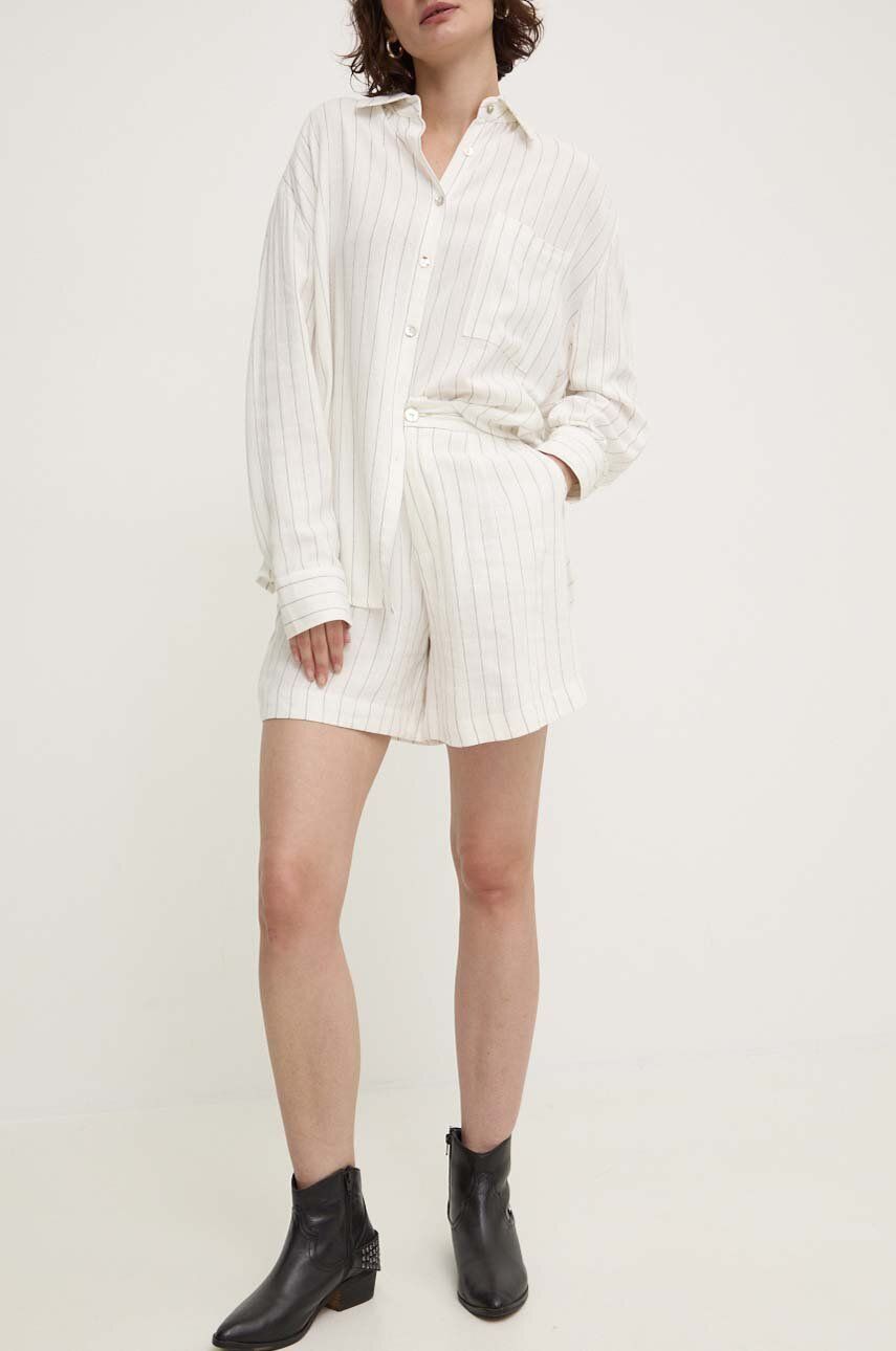

Льняные шорты Answear Lab, белый