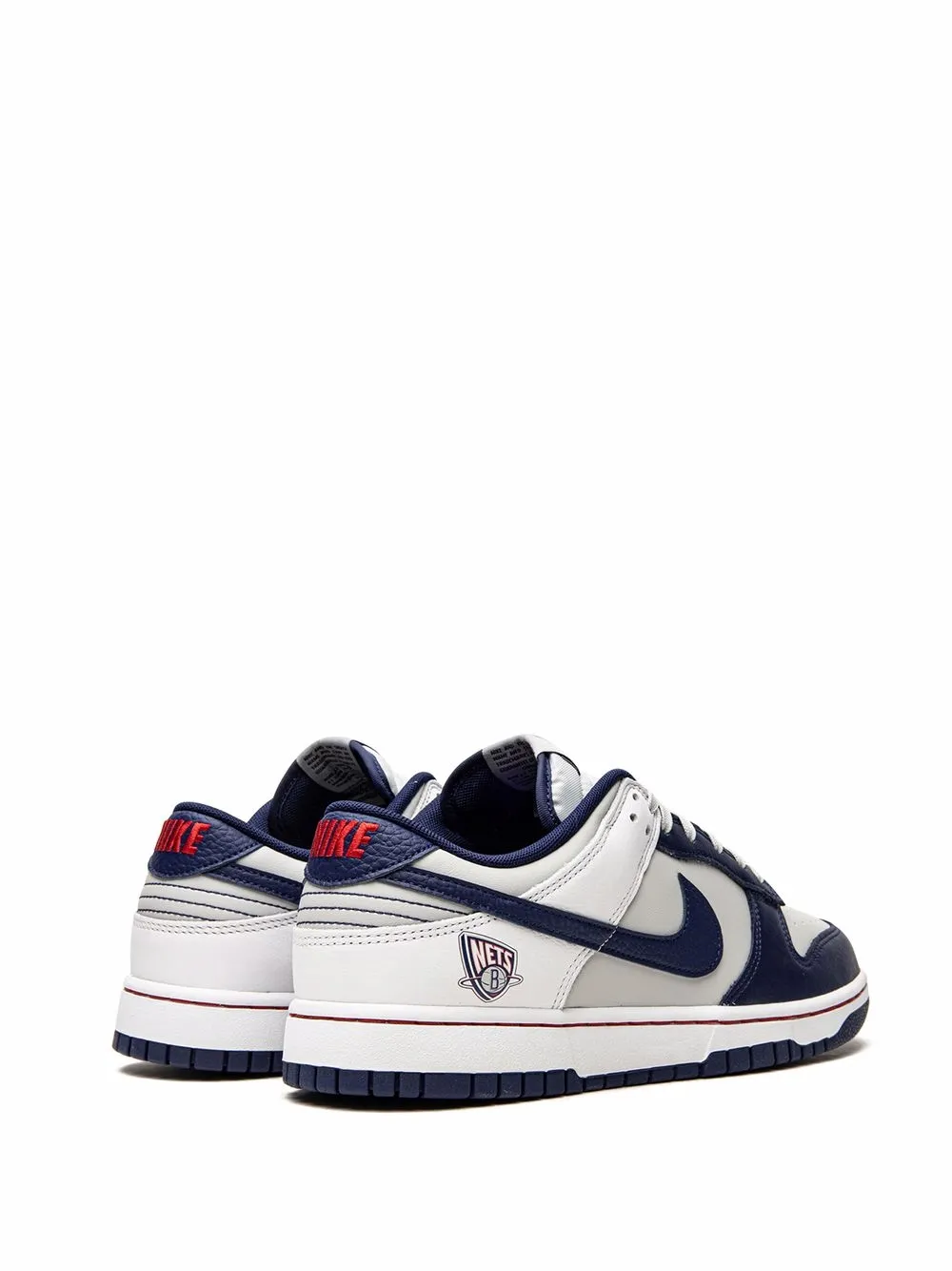 Кроссовки Dunk Low Retro 'NBA 75th Anniversary Brooklyn Nets' Nike, серый — фото 3