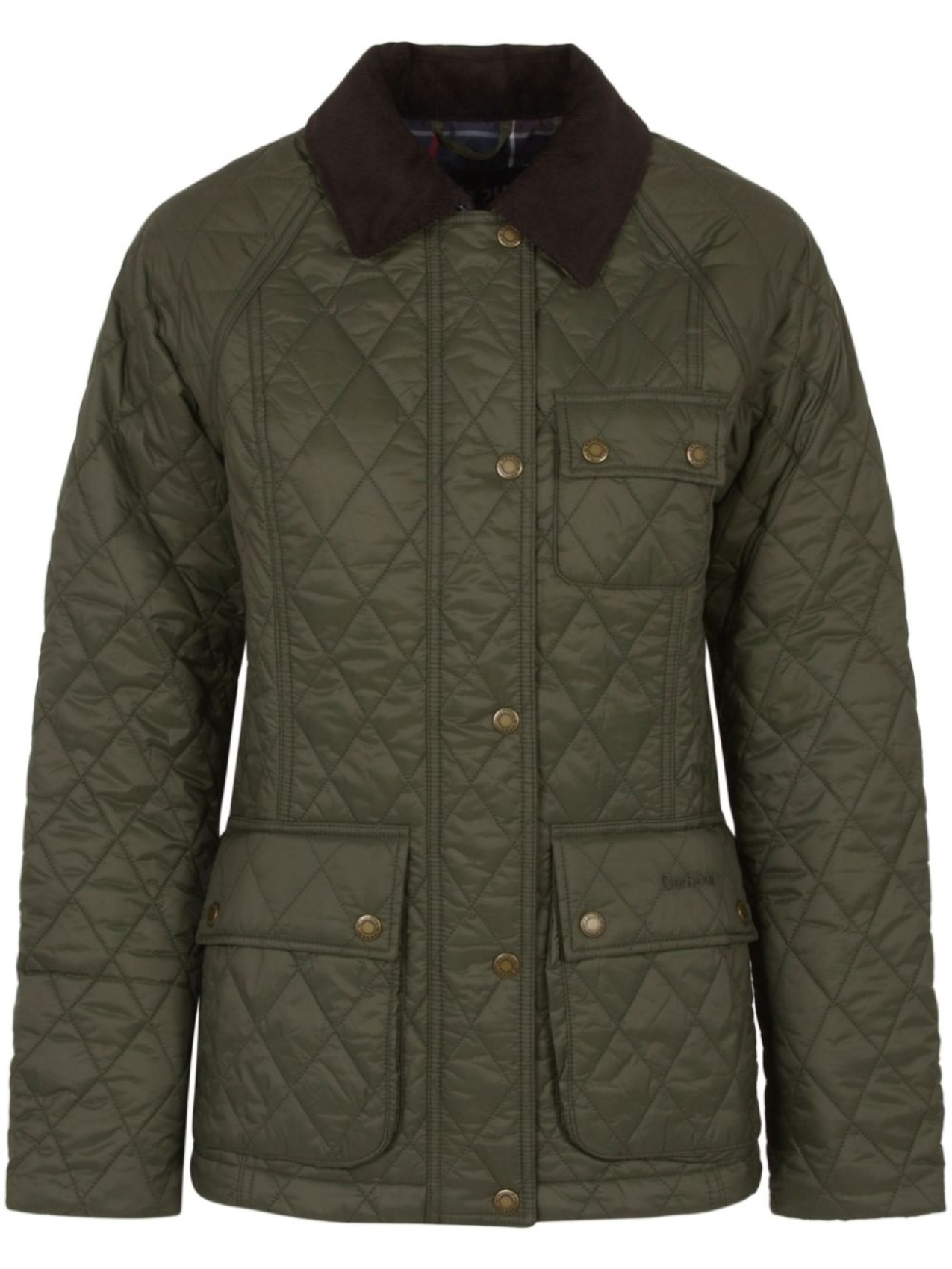 

Barbour стеганая куртка Starling, зеленый