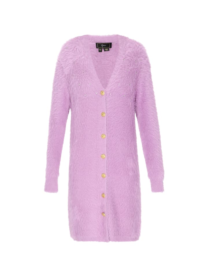 

Женский кардиган сиреневого цвета faina