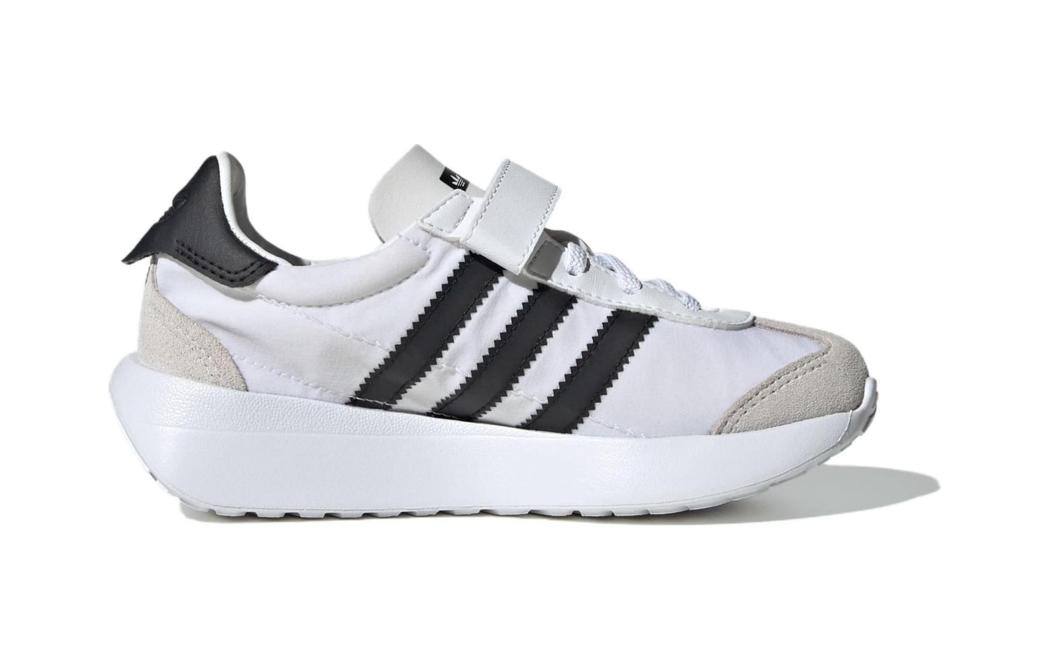 Детские повседневные кроссовки Adidas Originals, бело-черные — фото 2