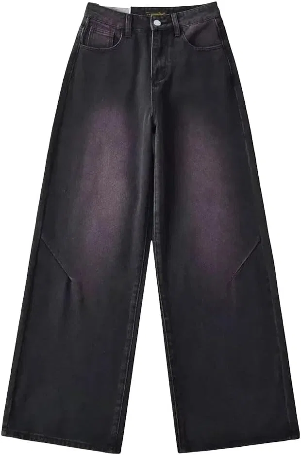 Джинсы Wide Leg Jeans, черный