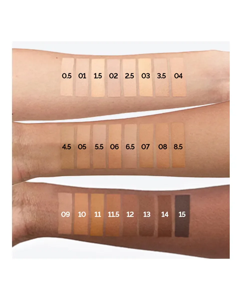 Тональная основа Mat And Care Overskin Veralab, 10 Cinnamon — фото 3