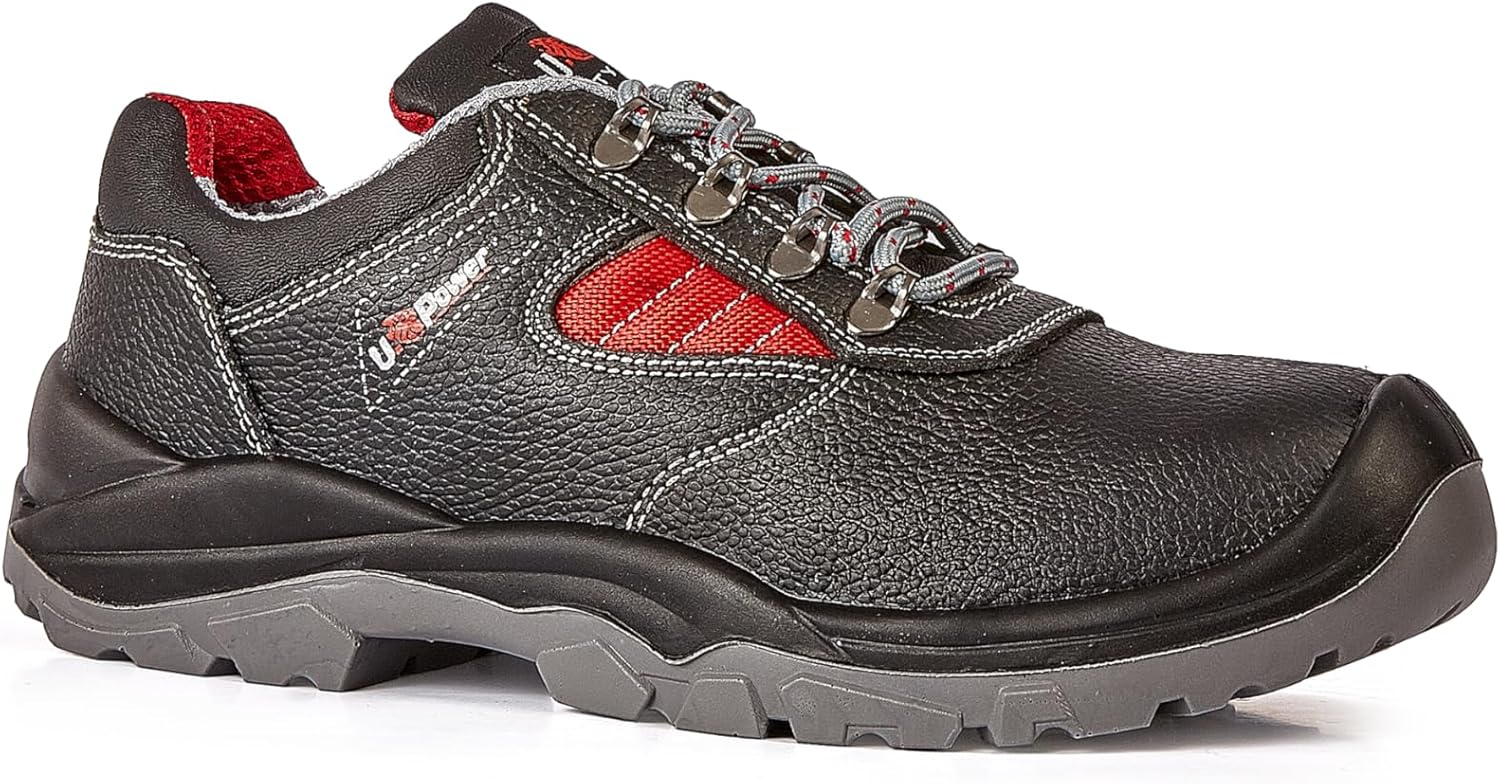 Защитные туфли UPOWER Unisex Mauna L S3 Fo Sr, черный/красный — фото 2
