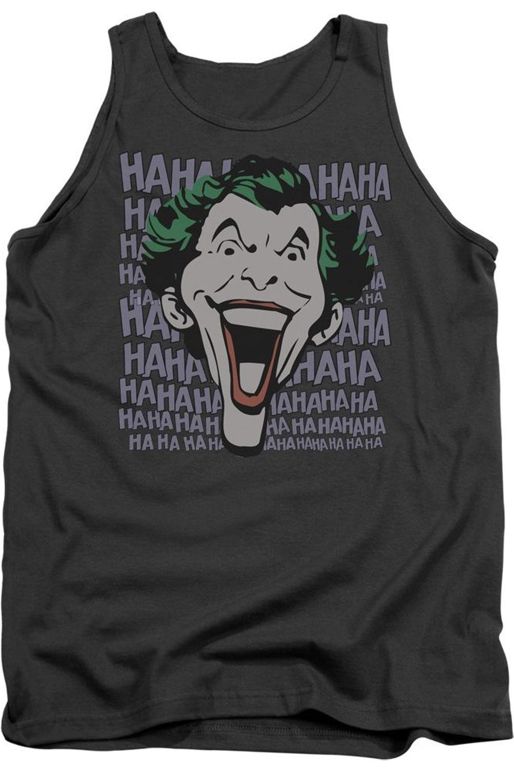 

Майка для взрослых DC Comics Dastardly Merriment Gildan, цвет charcoal