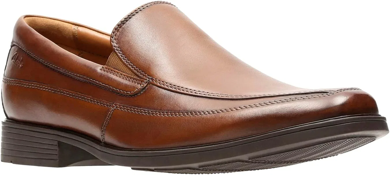 Лоферы Clarks темно-рыжие — фото 3