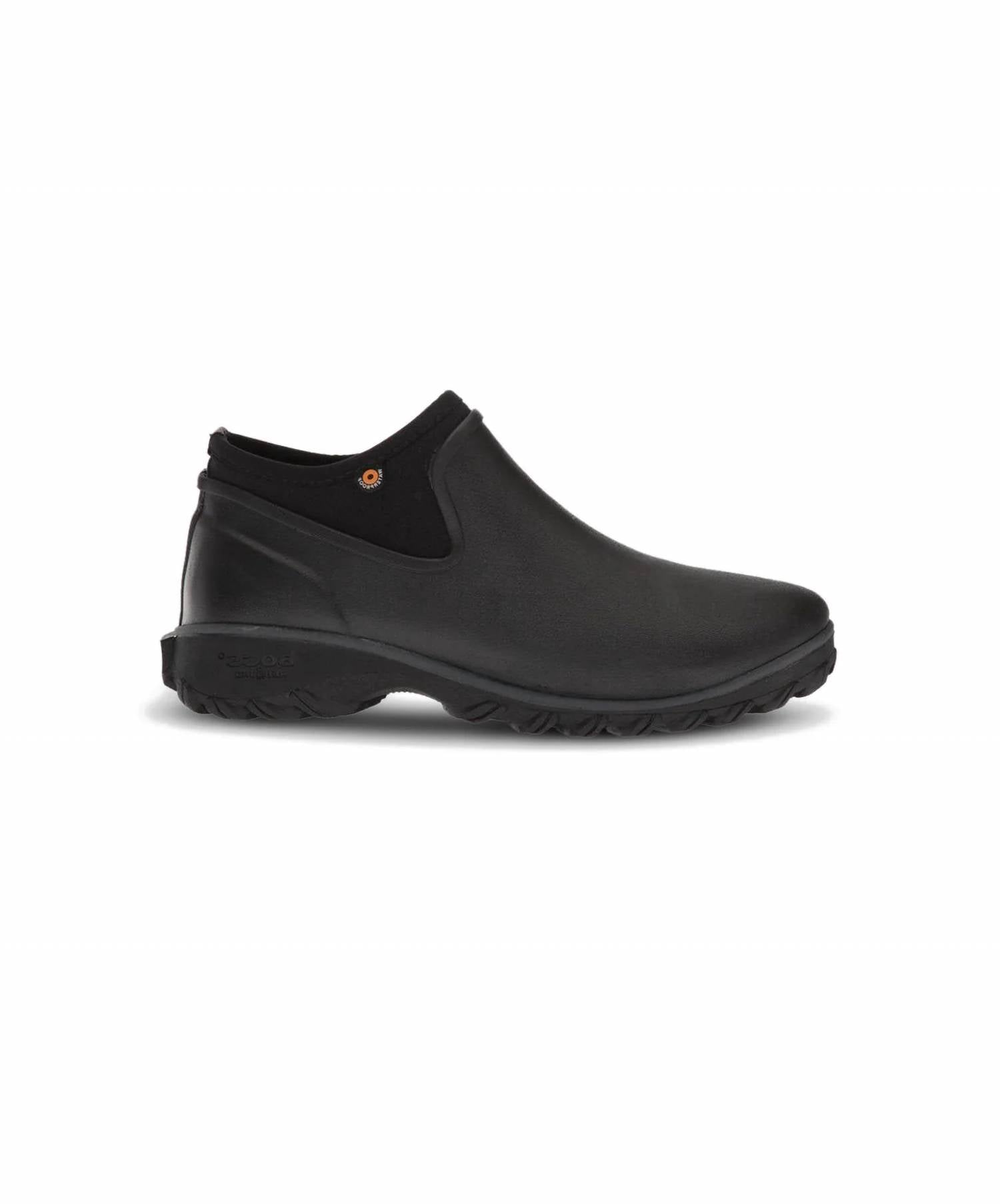 Женские водонепроницаемые ботинки Sauvie Chelsea Slip On черного цвета Bogs — фото 2