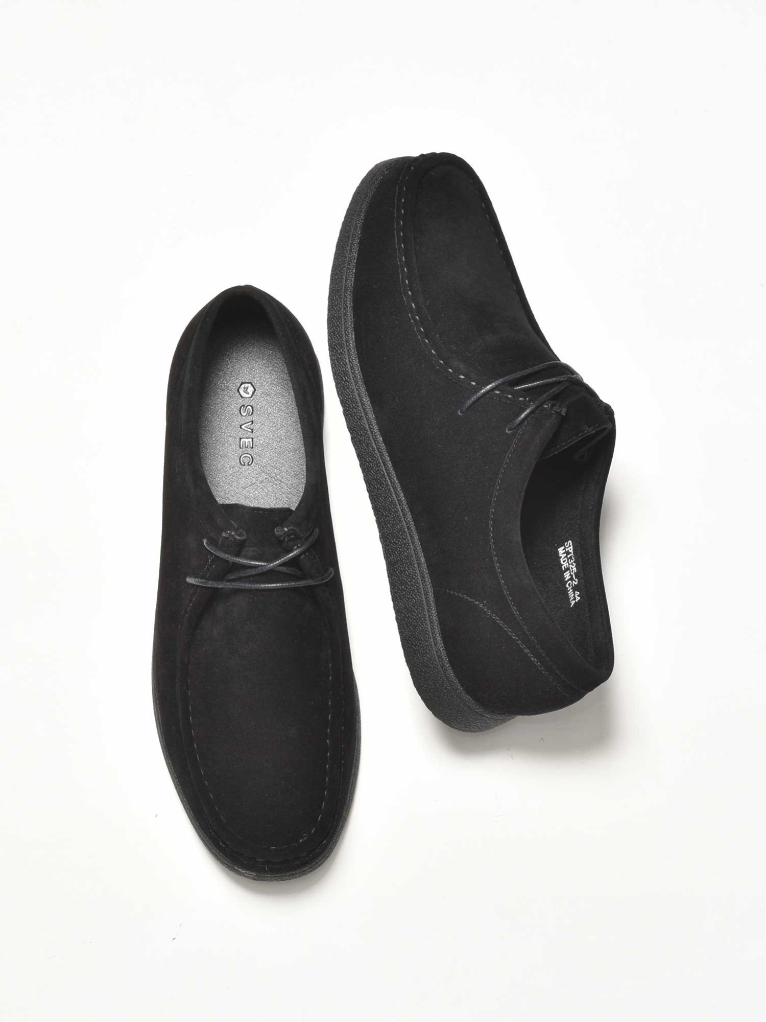 Мокасины SVEC, Black suede — фото 2