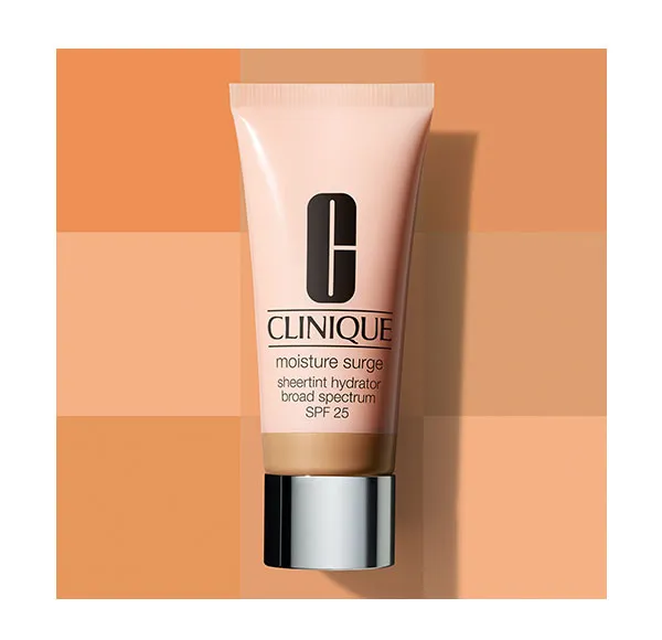 Тональный увлажняющий крем для лица Moisture Surge Sheertint Hydrator Spf25 Clinique, цвет medium — фото 2