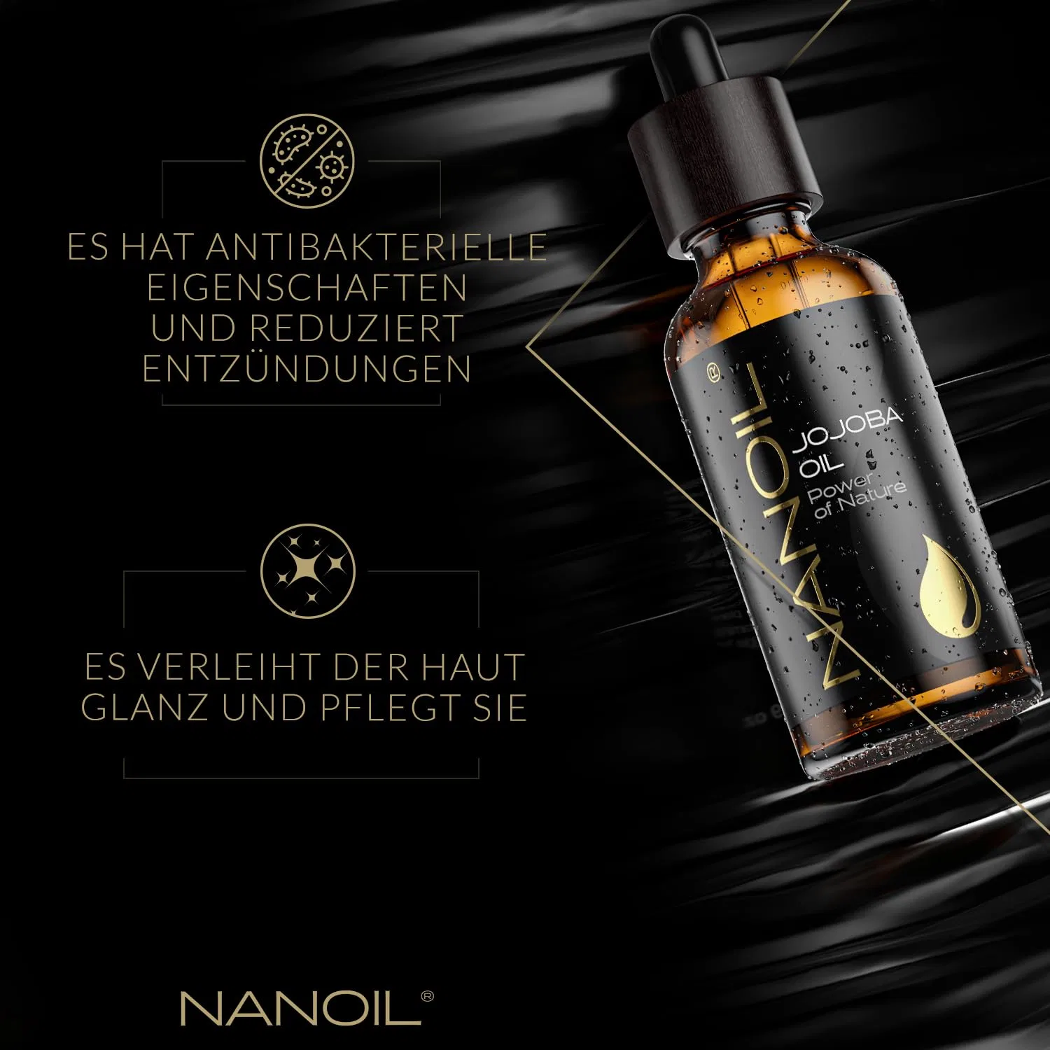Эссенция Nanoil — Натуральное масло жожоба «Jojoba Oil» от — фото 2