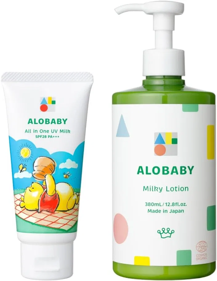 Солнцезащитный лосьон для младенцев ALOBABY с алоэ, 1 шт