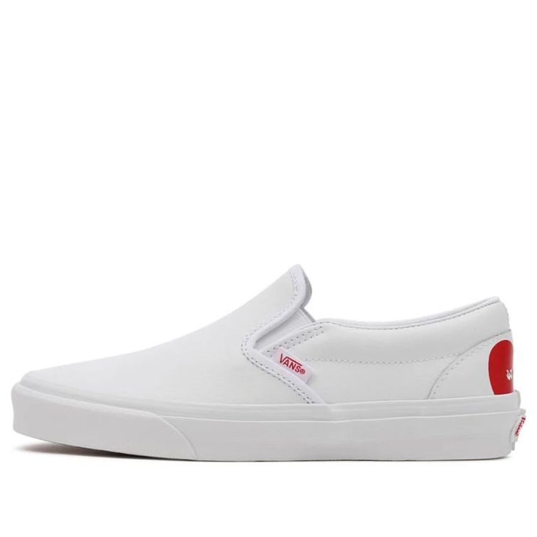 

Кеды Vans slip-on 'White Valentine's Day', белый