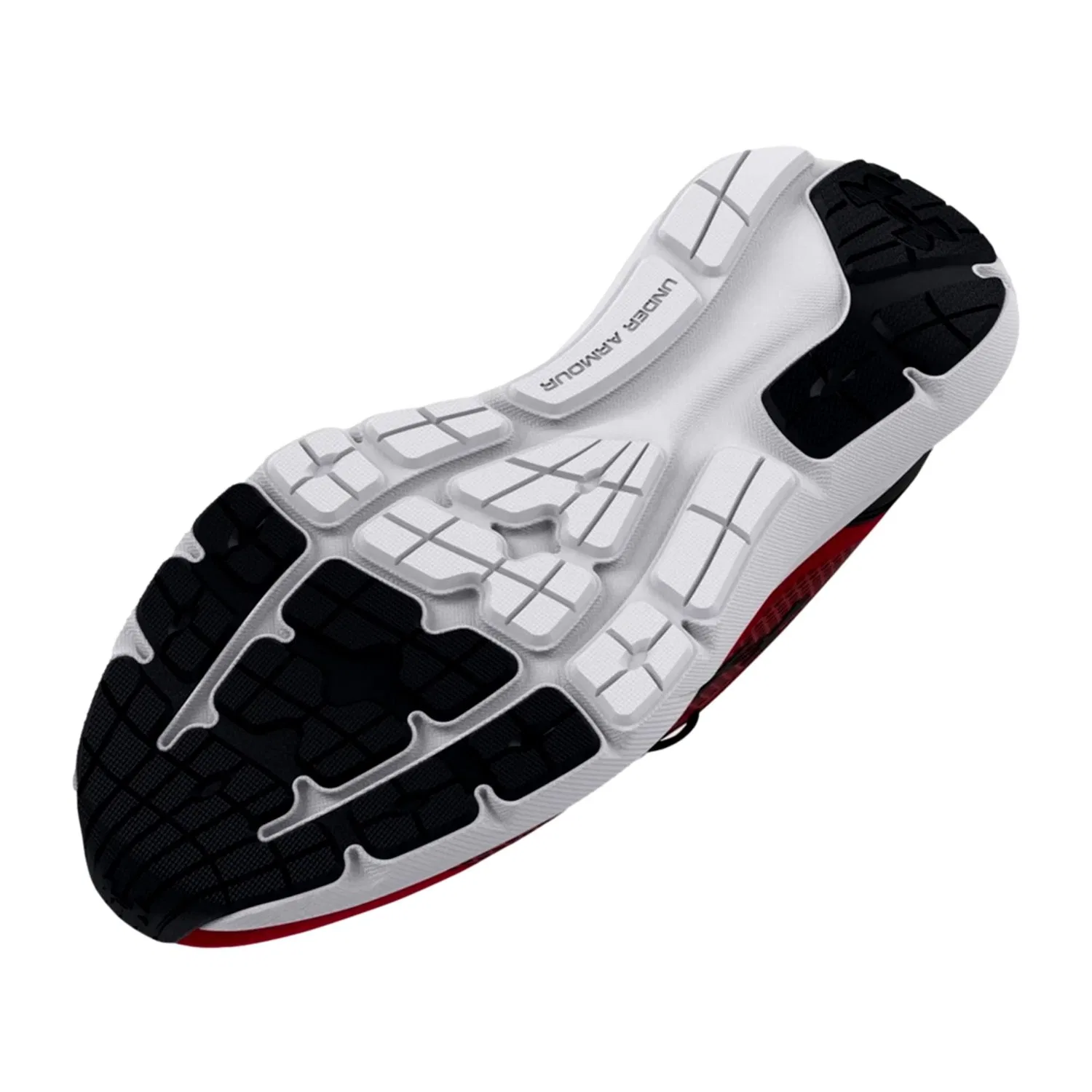 Кроссовки Under Armour BGS Surge 3 красно-белые 3024989-600 для школьников — фото 3