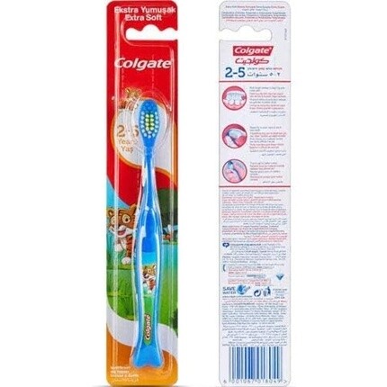 Очень мягкая зубная щетка «Жираф» на 2–5 лет, Colgate — фото 2