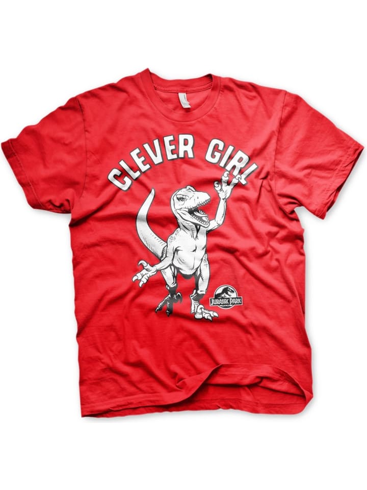 

Футболка Jurassic Park, красный