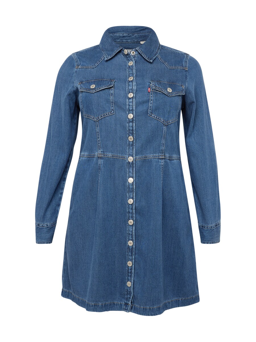 

Мини платье Levi's Plus Dress, синий деним