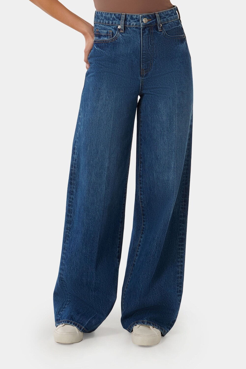 

Джинсы Heather с широкими штанинами Forever New, синий