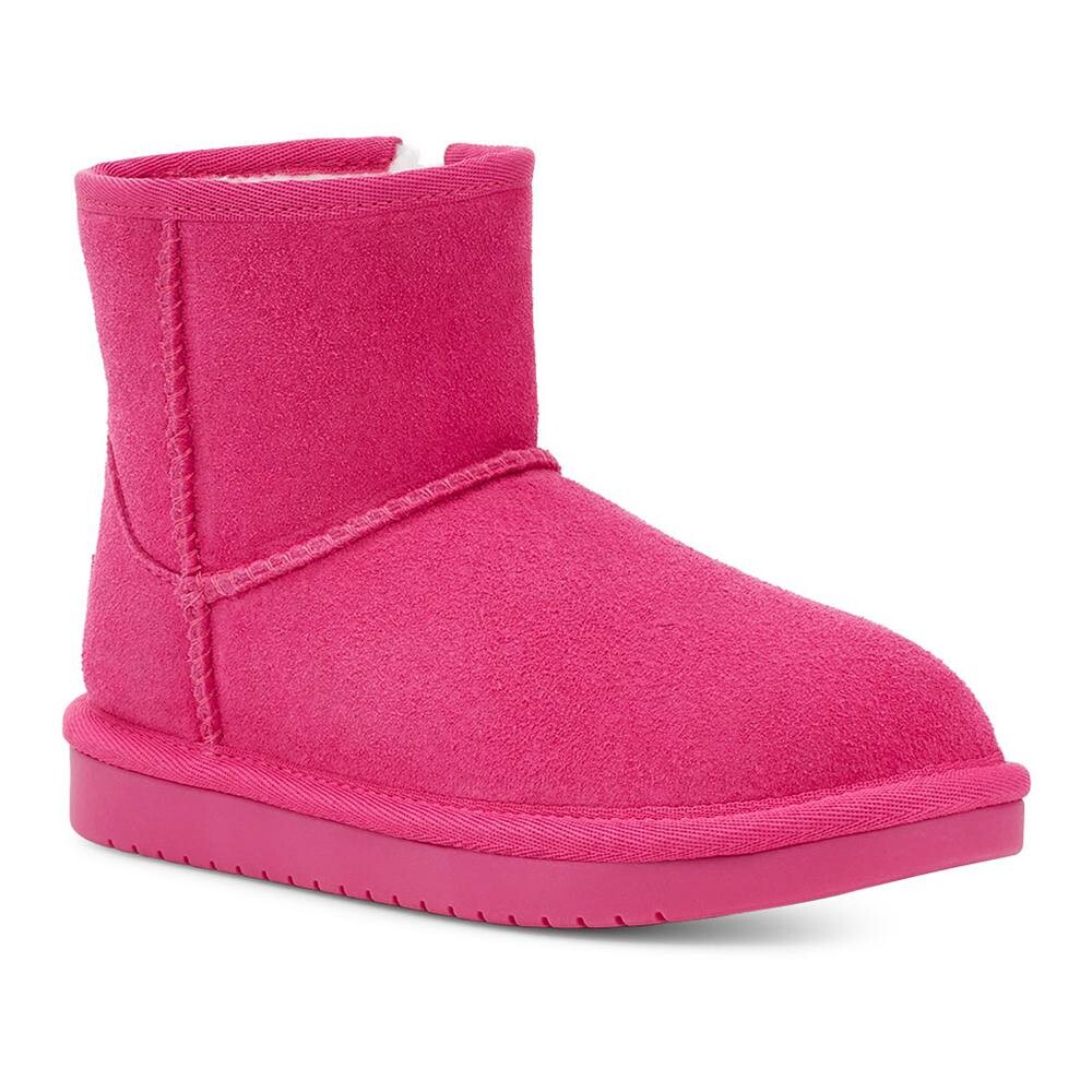 

Мини-замшевые зимние ботинки для девочек Koolaburra by UGG, цвет Fuchsia