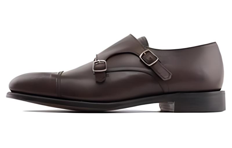 LOAKE Туфли мужские низкие коричневые