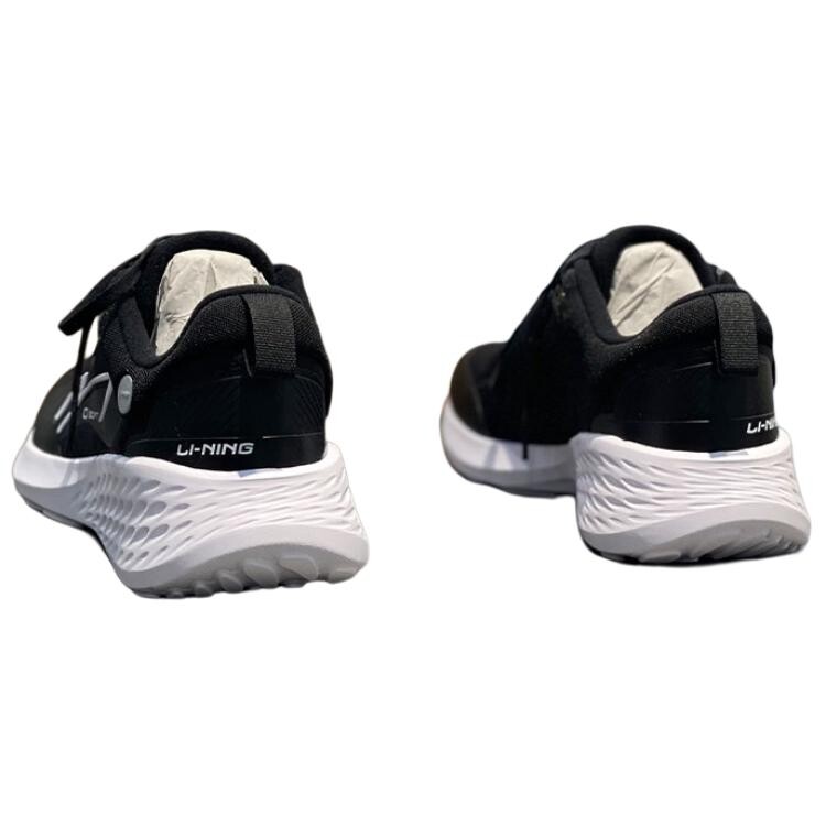 Кроссовки LINING Lifestyle Shoes Men Low-top Black/White, черный/белый — фото 2