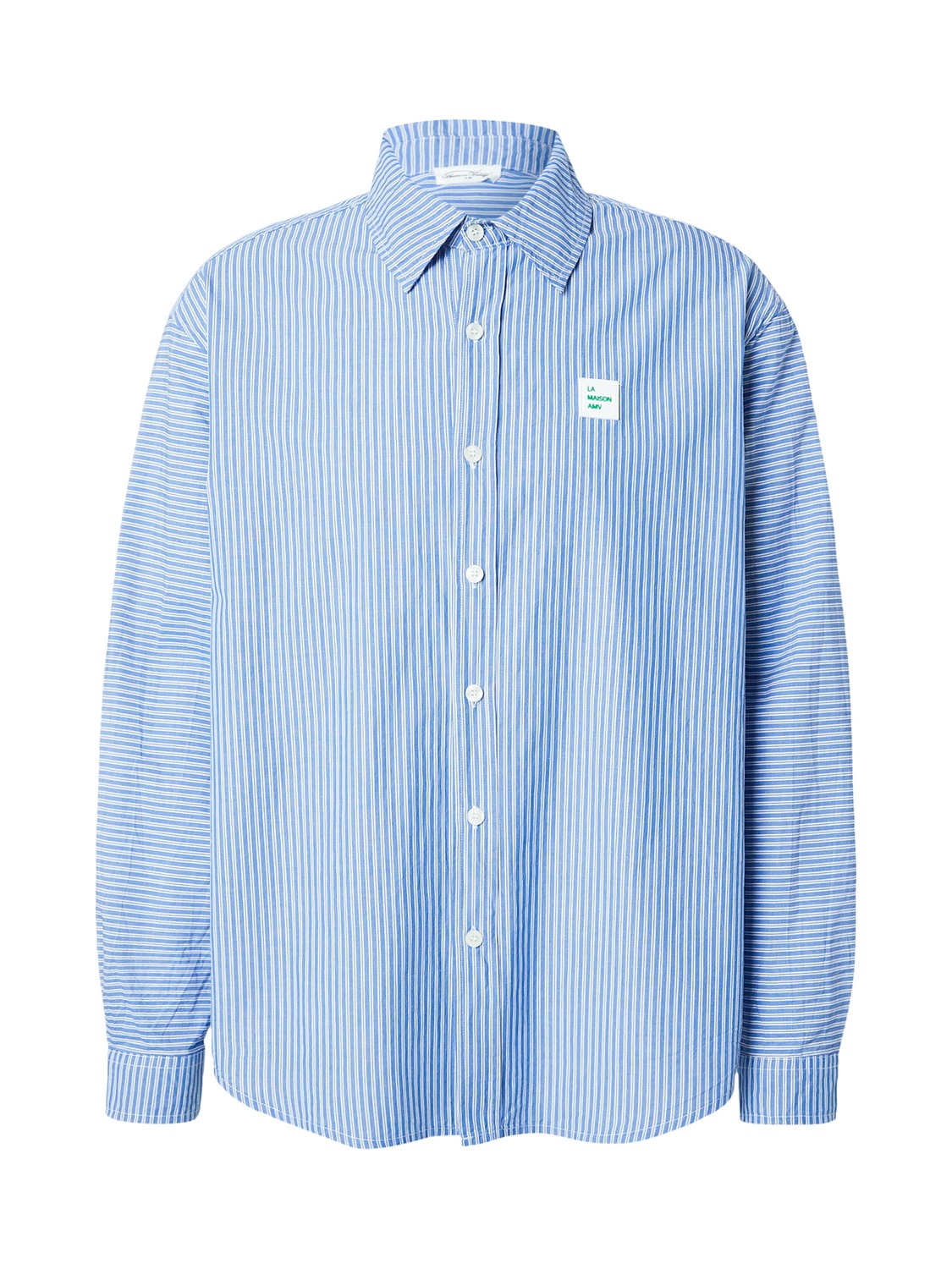 

AMERICAN VINTAGE Рубашка на пуговицах 'ZATYBAY' комфортного кроя в светло-голубом цвете