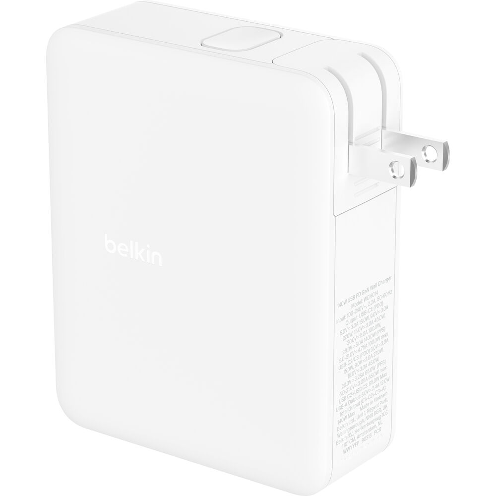 

Зарядное устройство Belkin BoostCharge Pro 140W 4-Port GaN USB Wall Charger