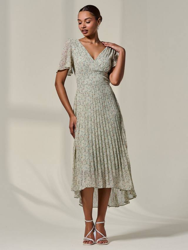 

Платье макси с асимметричным подолом Jolie Moi