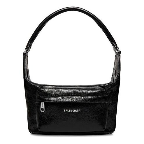 

Сумка raver medium bag with handle 'black' Balenciaga, черный