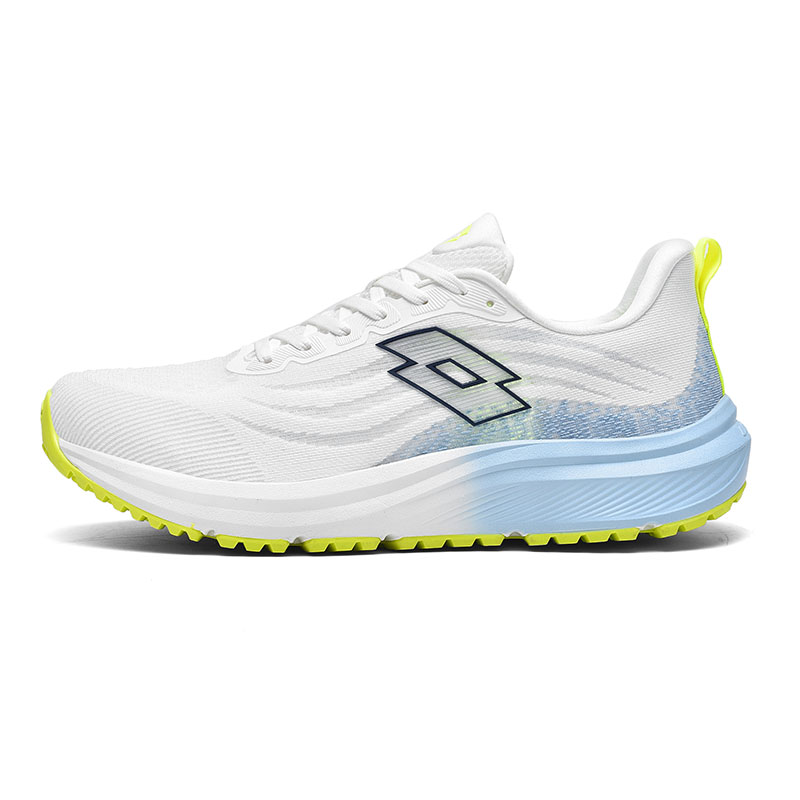 

LOTTO Низкие беговые кроссовки мужские айвори уайт айс аква грин, цвет Ivory White Ice Aqua Green