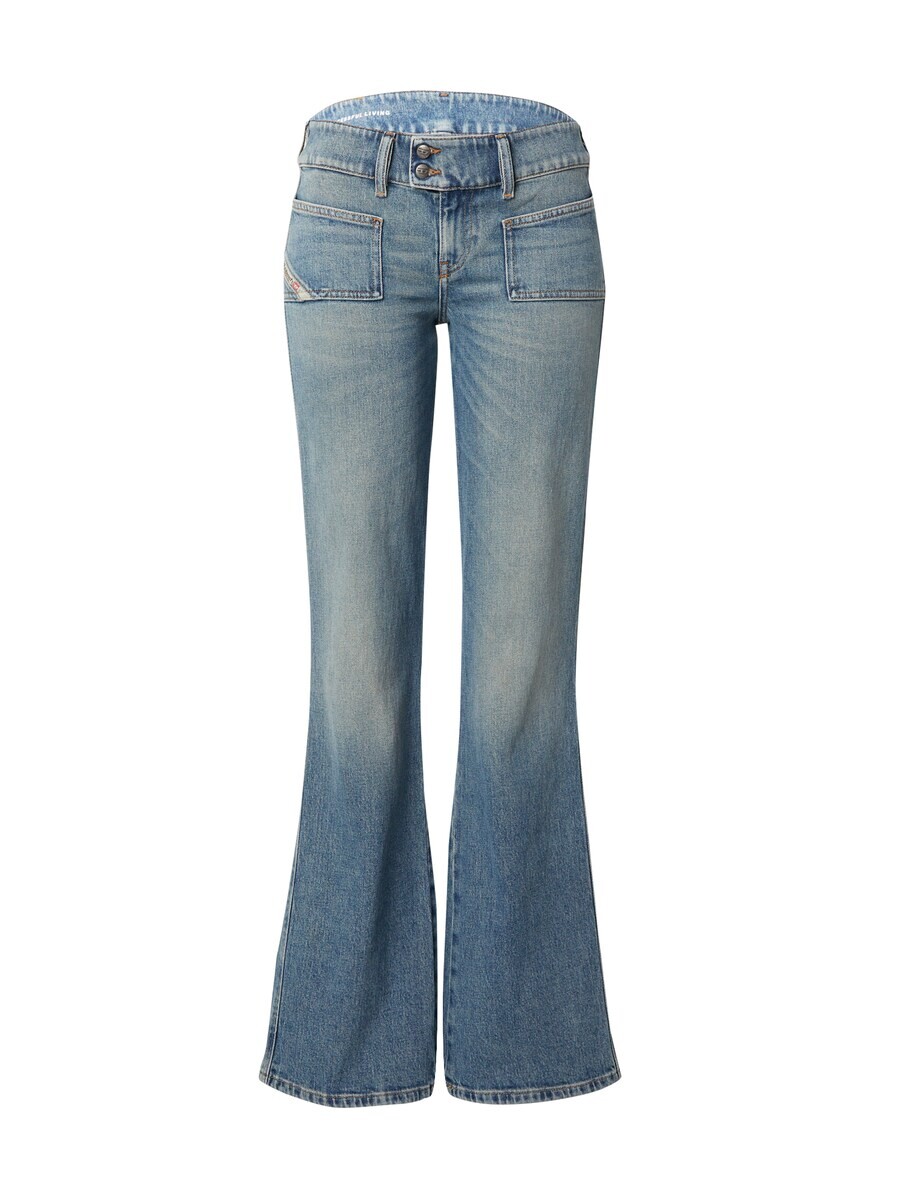 

Джинсы DIESEL Wide leg Jeans HUSH, синий деним