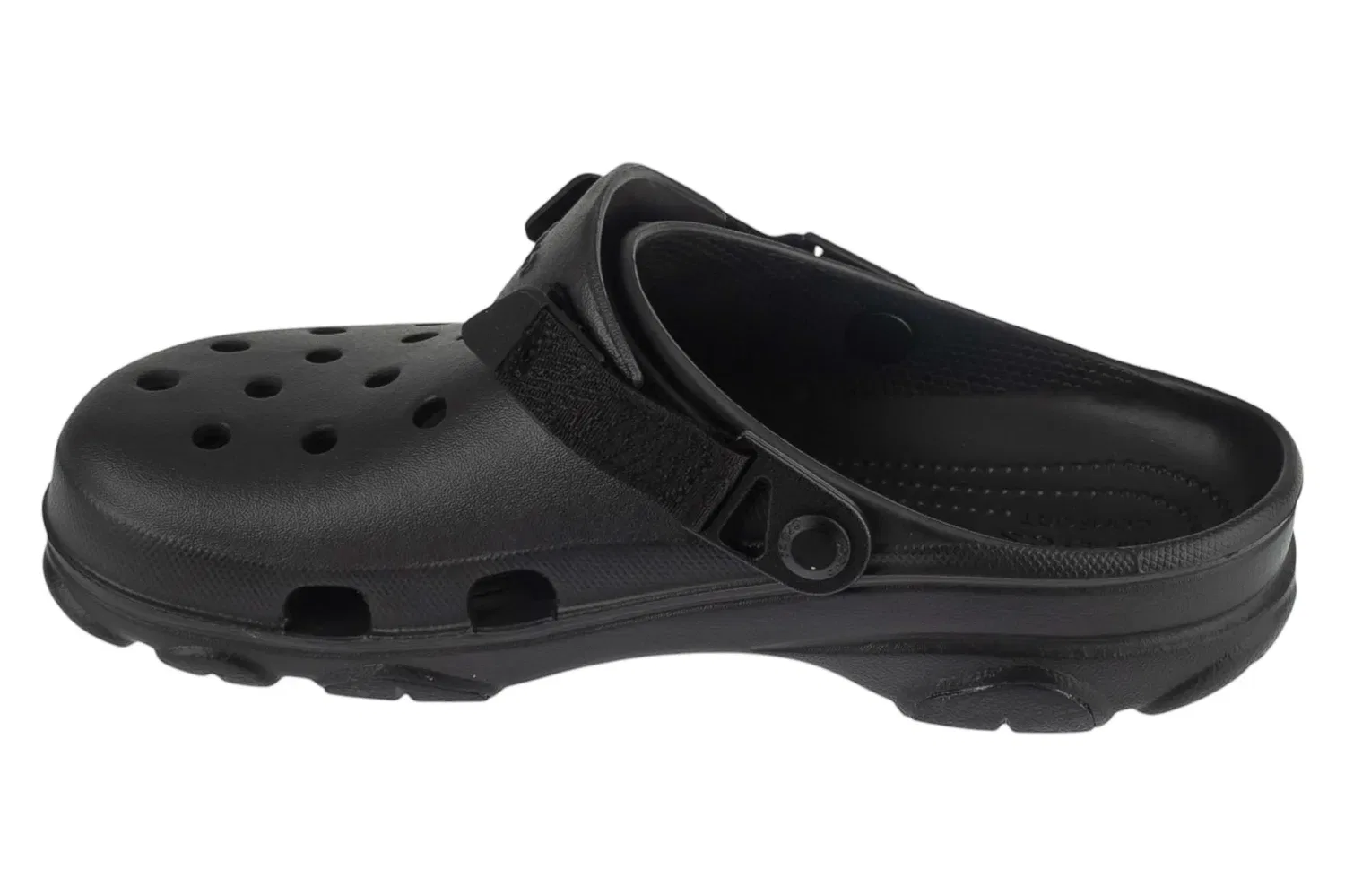 Шлепанцы, Crocs, черный — фото 2