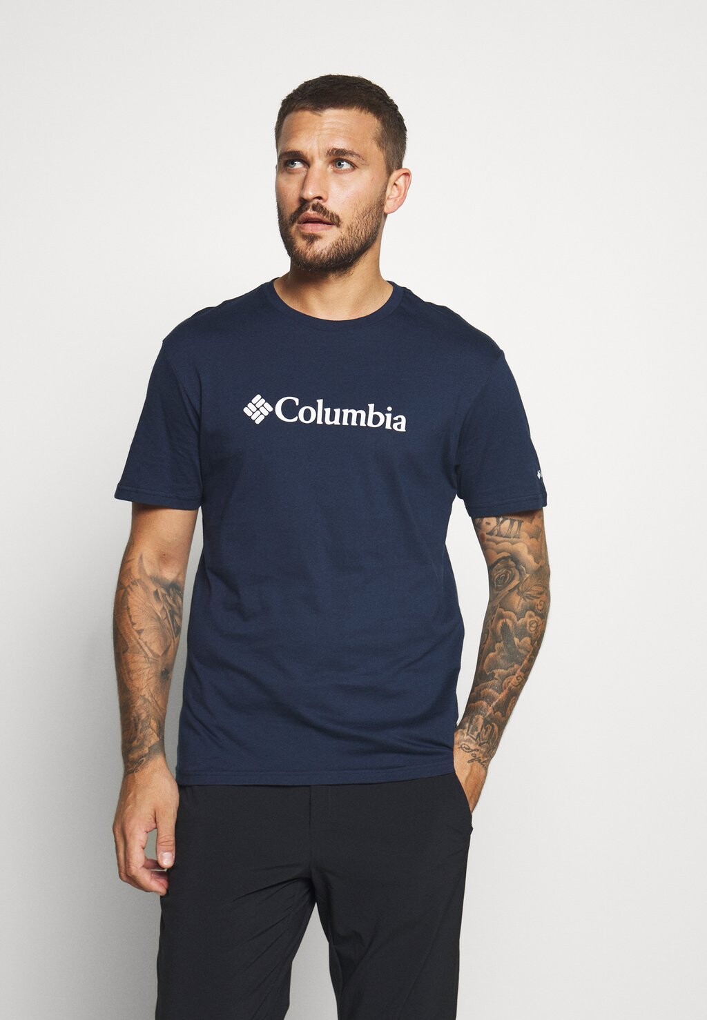 

Рубашка с принтом Columbia BASIC LOGO SHORT SLEEVE, цвет Collegiate Navy/White, Серый, Рубашка с принтом Columbia BASIC LOGO SHORT SLEEVE, цвет Collegiate Navy/White