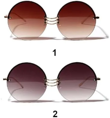 

Круглые металлические ретро-солнцезащитные очки 2027 года для женщин и мужчин, винтажные солнцезащитные очки с защитой от УФ-излучения UV400 MTZJH, Gradient Grey