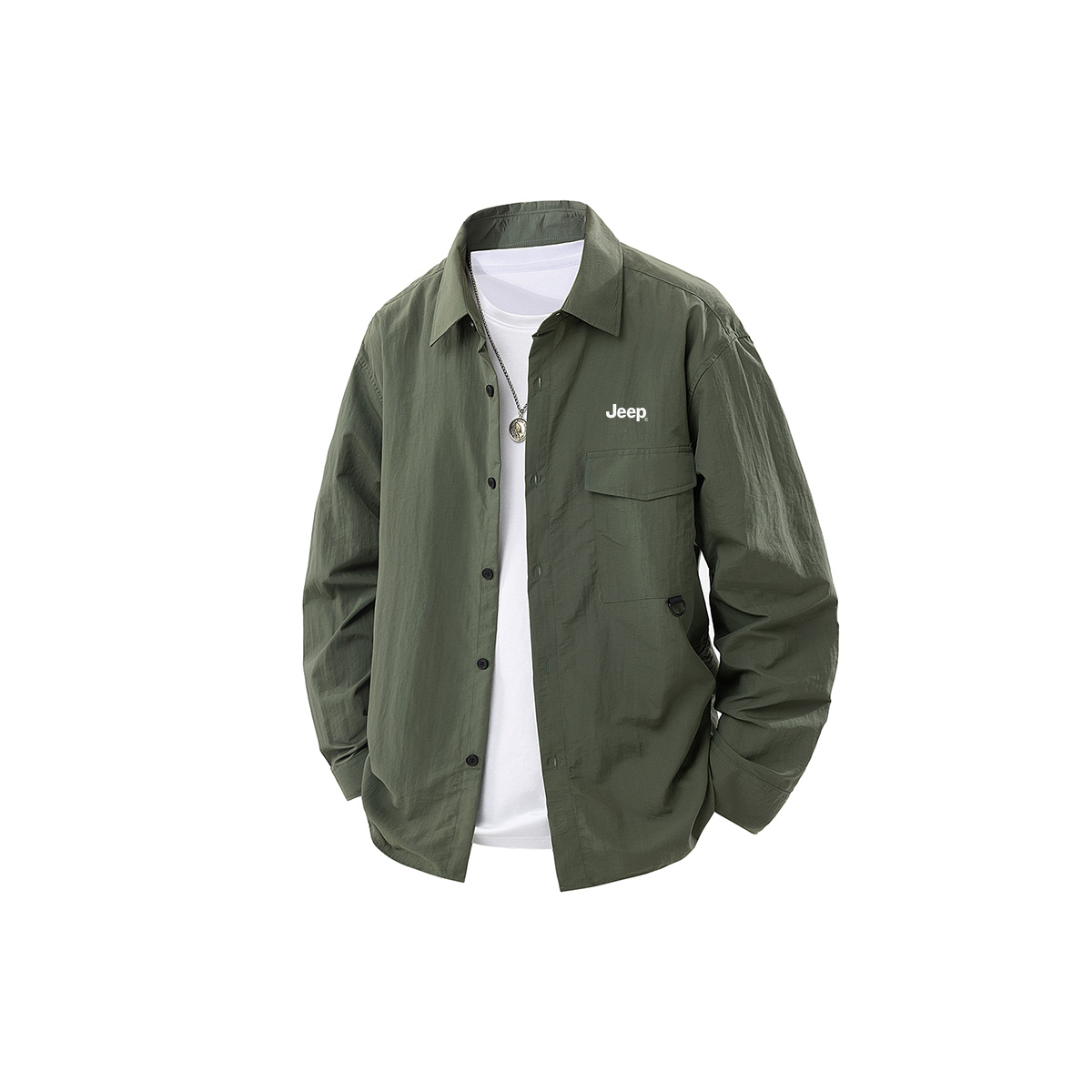 

Рубашка Leisure Collection Unisex Jeep, army зеленый