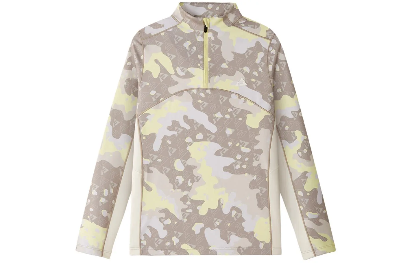 Футболка с воротником-стойкой для школьников FILA KIDS, All Over Print
