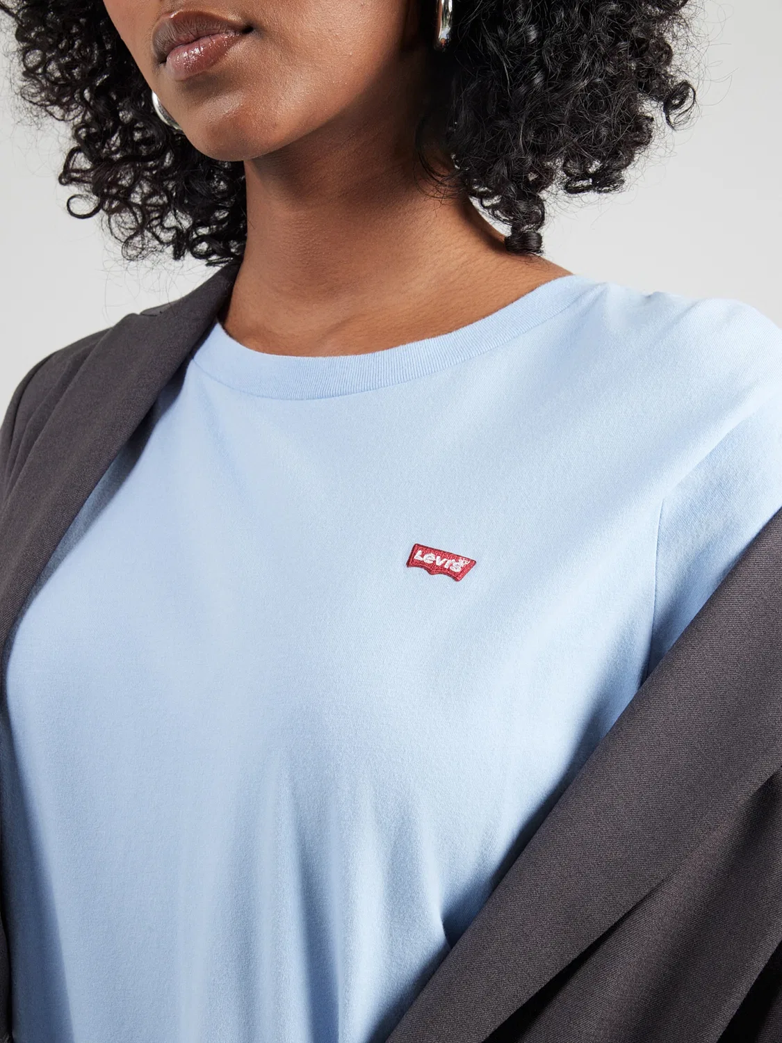 Футболка 'Perfect' Levi'S Plus, Light Blue — фото 2