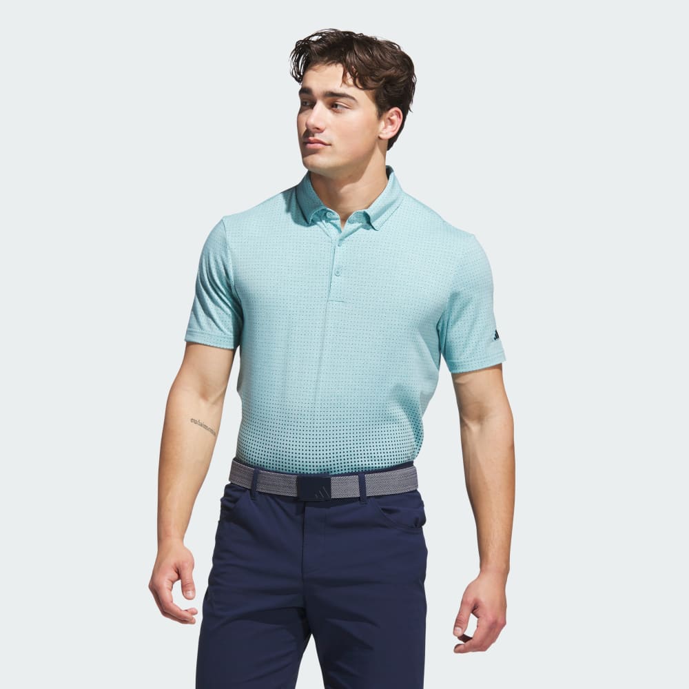 

Спортивная футболка Adidas Go-to Rise Print Polo Shirt, цвет Mint Ton