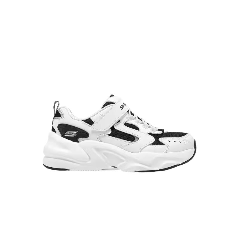 Нескользящие кроссовки Anti Kick Low Top для детей Skechers Kids, белый — фото 2
