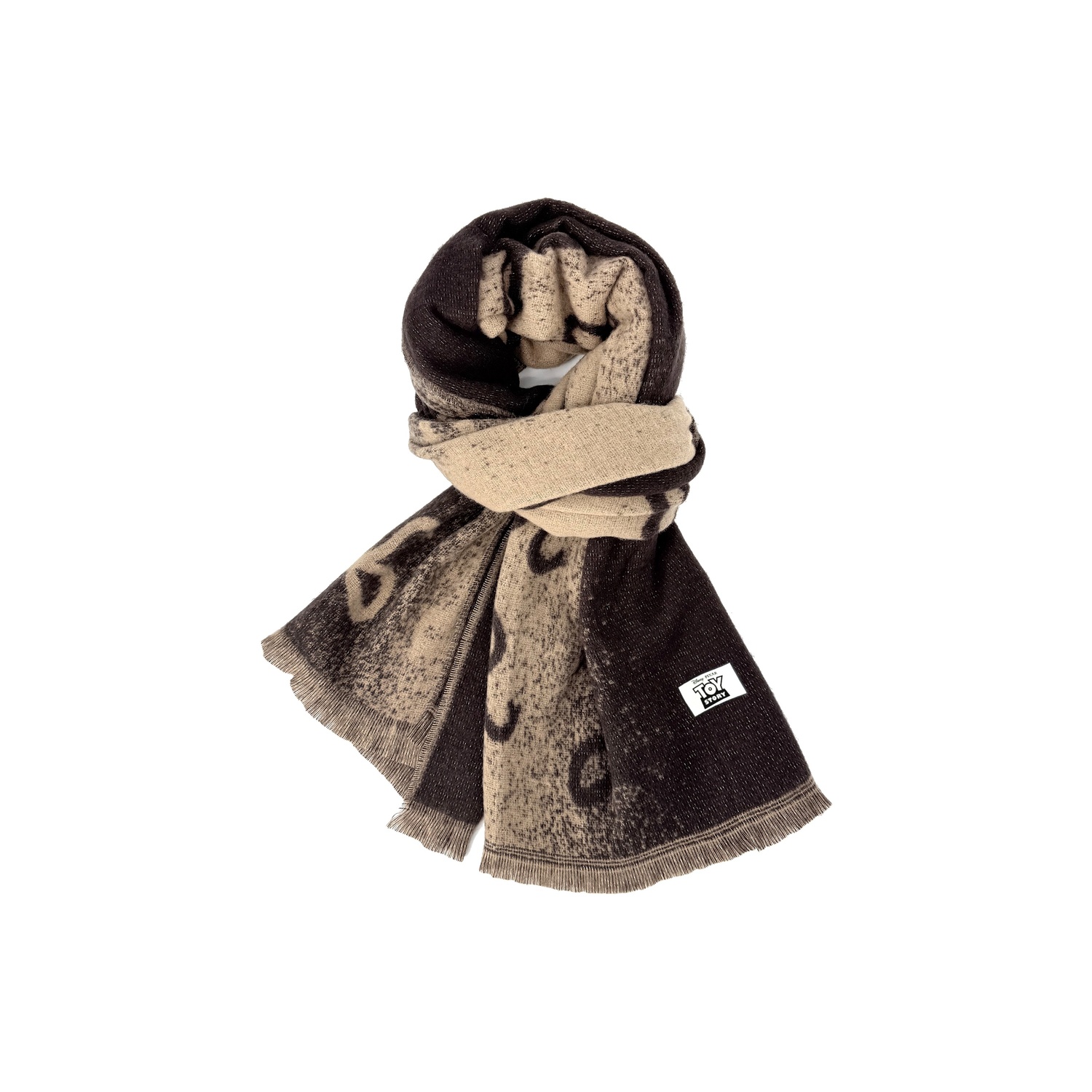 

Disney Вязаный шарф унисекс, Dark Brown