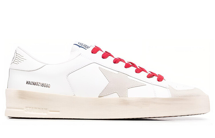 Обувь для скейтбординга Stardan, мужская, низкая, белая Golden Goose — фото 2