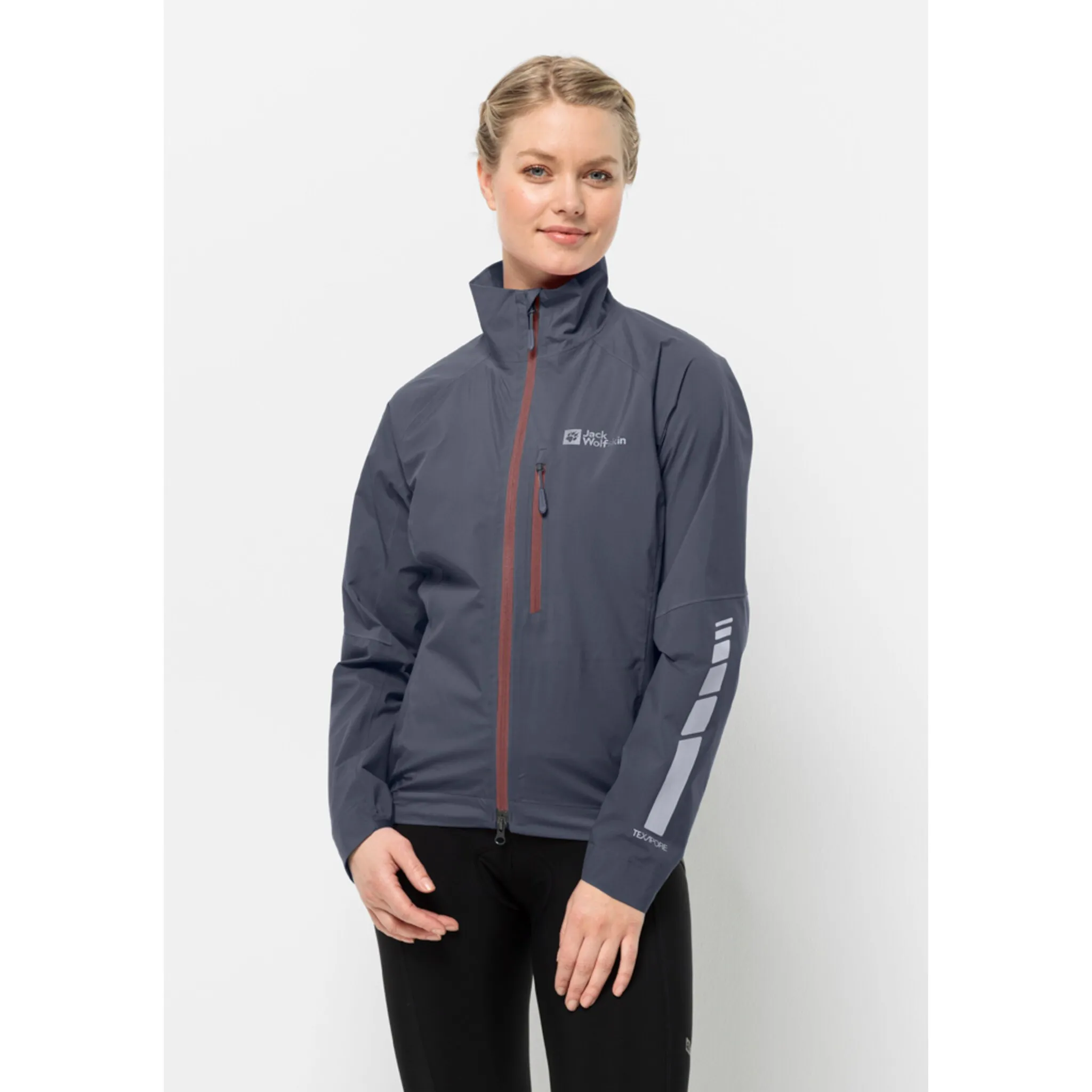 

Велосипедная куртка Jack Wolfskin "MOROBBIA 2.5L JKT W", цвет Dolphin