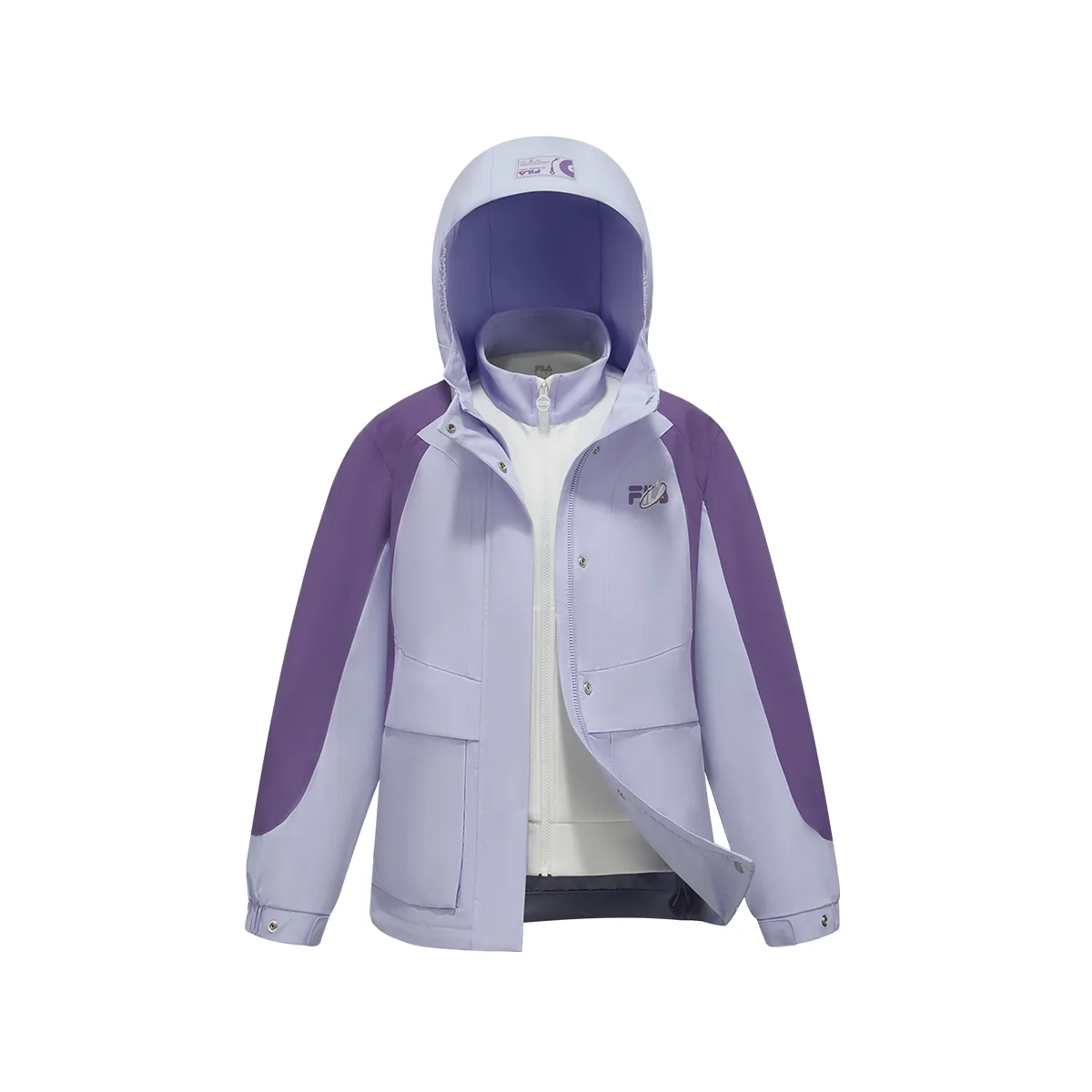 FILA KIDS Детское пальто из трикотажа cool purple